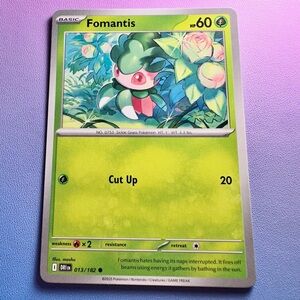 fomantis - 013/182 (common) — pokemon: destined rivals